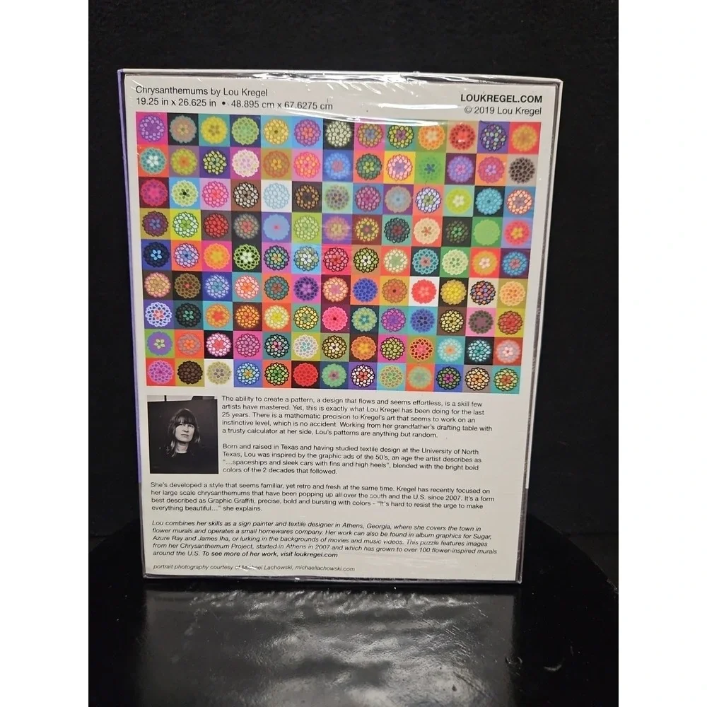 Very Good Puzzle Co Chrysanthemums 1000 Piece Factory Sealed Modern Contemporary